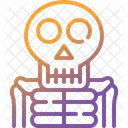 Skeleton Ghost Scary Icon
