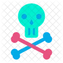 Skeleton Horror Head Icon