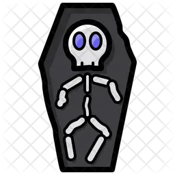 Skeleton Coffin  Icon