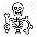 Skeleton Dead Haunted Icon
