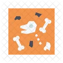 Fossil Nature Skeleton Icon