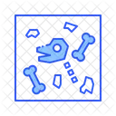 Fossil Nature Skeleton Icon