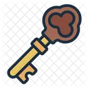 Skeleton Key Antique Master Key Icon