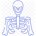 Skelett Knochen Anatomie Symbol