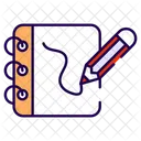 Sketch Book Book Sketch Icon
