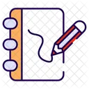 Sketch Book Book Sketch Icon