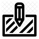 Sketch Drawing Scratches Icon