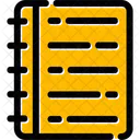 Sketchbook Art Supplies Icon