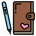 Planner Notebook Diary Icon