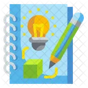 Sketchbook Notebook Idea Icon