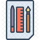 Sketching Tools  Icon