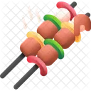 Skewer Barbecue Food Icon