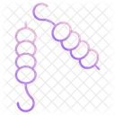 Skewer Barbecue Food Icon