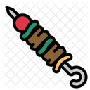 Skewer Barbecue Bbq Icon