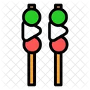 Skewer Barbecue Food Icon