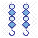 Skewer Junk Food Fast Food Icon