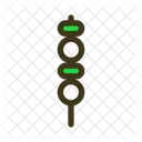 Skewer Bbq Kebab Icon