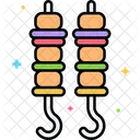 Skewer Barbecue Food Icon