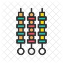 Skewer Barbecue Food Icon