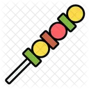 Skewer Barbecue Food Icon