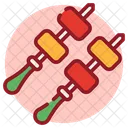 Bbq Barbecue Skewers Icon