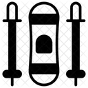 Ski Gear Board Icon