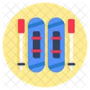 Ski Accessory Ski Equipment Ski Instrument Icon