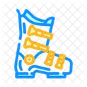 Boots Ski Mountain Icon