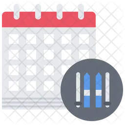 Ski Calendar  Icon