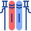 Ski Sport De Ski Ski Alpin Icône