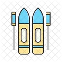 Ski Sport Ice Icon