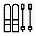 Ski Ice Skating Icon