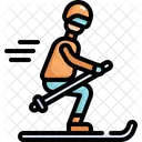 Ski Skiing Man Icon