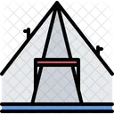 Mountain Flag Track Icône