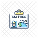 Color Icon Ski Icon