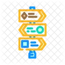 Trail Ski Marker Icon