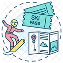 Ski vacation  Icon