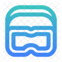 Skibrille  Symbol