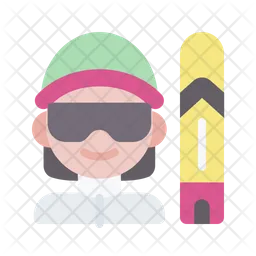 Skier  Icon