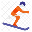 Ski Hiver Ski Icône
