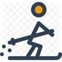 Skifahren  Symbol