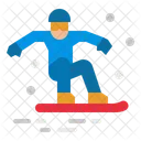 Snowboard Ski Skiing Icon