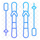 Skiing Equipment Icon