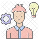 Skill Development Lineal Color Icon Icon