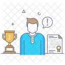 Skills Certificate  Icon