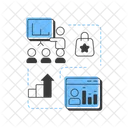 Skills Gap Analysis Hr Icon