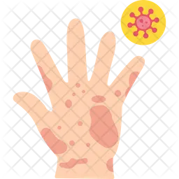 Skin allergy  Icon