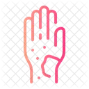 Skin Cancer Hand Healthcare And Medical Icon