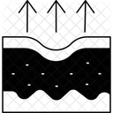 Skin Evopration Skin Evaporation Hydration Loss Icon
