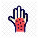 Hand Irritation Skin Icon